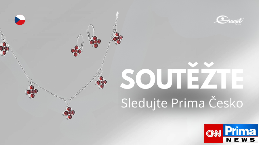Sledujte Prima Česko a soutěžte o stříbrnou soupravu šperků