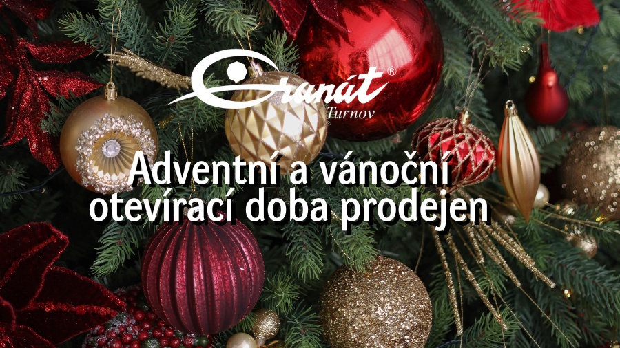 Adventní a Vánoční otevírací doba prodejen