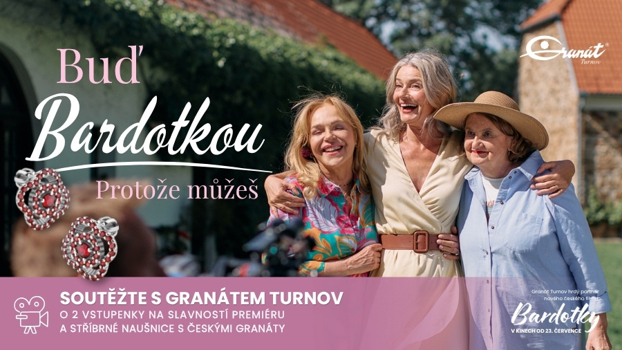 Soutěž: Staňte se Bardotkou s Granátem Turnov