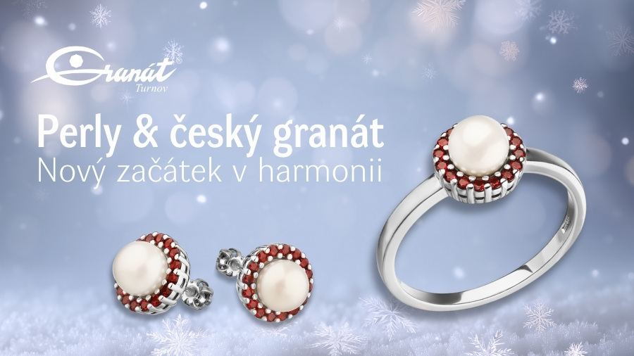 Perly a české granáty