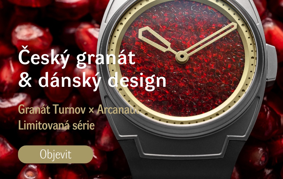 Granát Turnov - Hodinky Arcanaut  - mobil