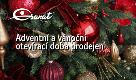 Adventní a Vánoční otevírací doba prodejen