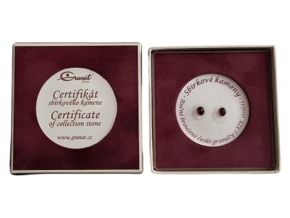 Collection stones with czech garnet                                                                 