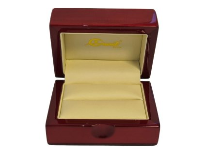 Wooden box for cuff-links