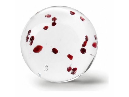 Paperweight with czech garnet G 6                                                                   