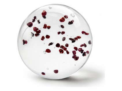 Paperweight with czech garnet G 8                                                                   