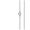 Silver chain, rhodium plated                                                                        