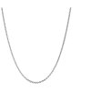 Silver chain, rhodium plated                                                                        