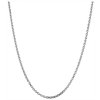 Silver chain, rhodium plated                                                                        